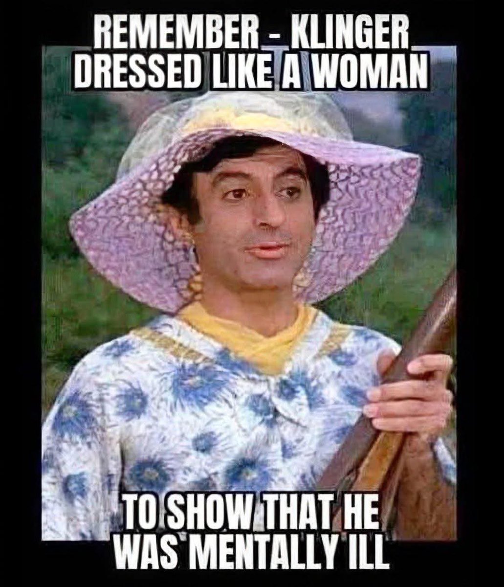 It’s mental illness.🤡