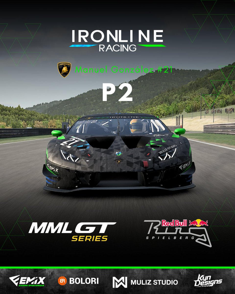 Vaya bestia! Manu se despide de la GTseries con otro podio más!

Genial final de temporada para nuestro piloto que termina, también, en segunda posición en el campeonato. GRANDE!

<a href="/mml_racing/">MML RACING</a> 

#GTseries #Ironline #Simracing