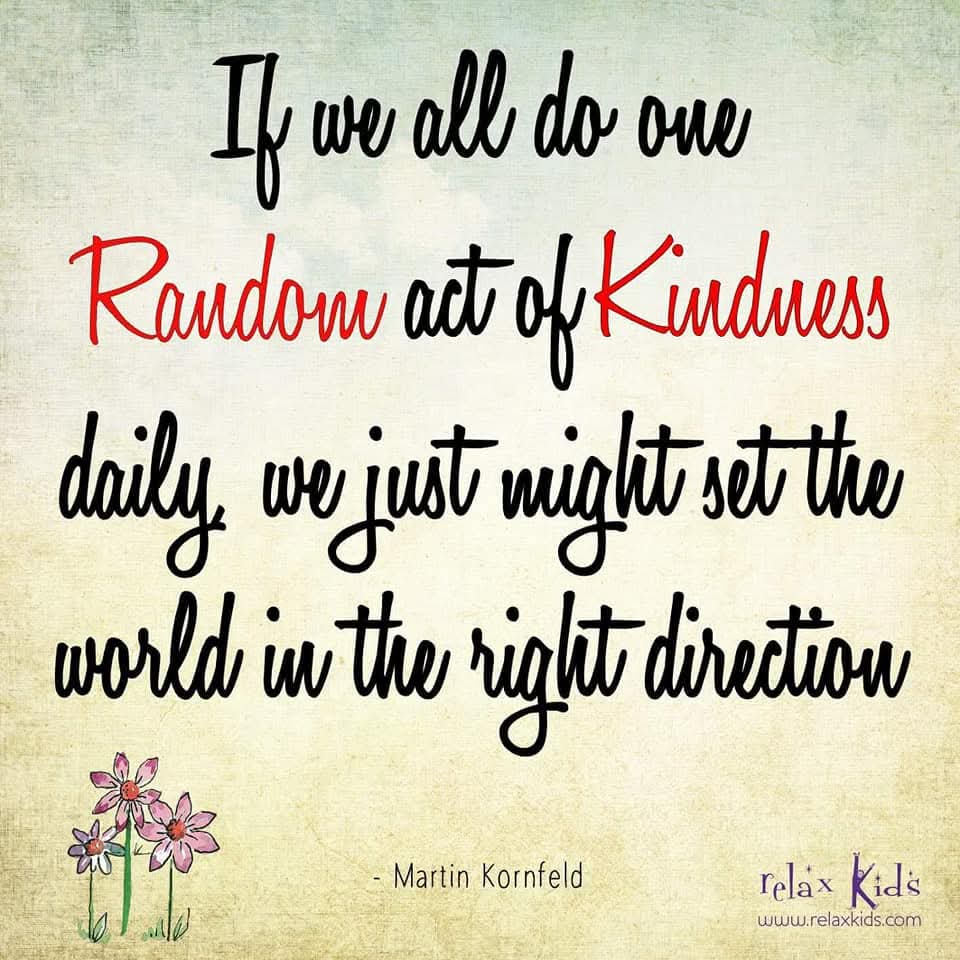 Random Act of Kindness day 💜