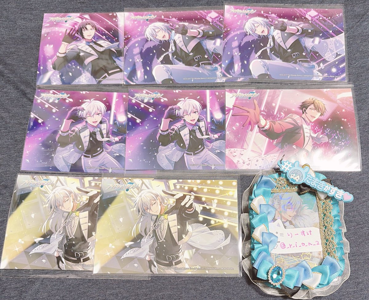 1【交換】アイナナ Rainbow City ブラホワ UR ブロマイド 潤 譲）一織