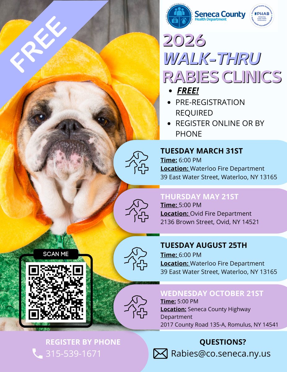 Seneca County Health Department tweet media