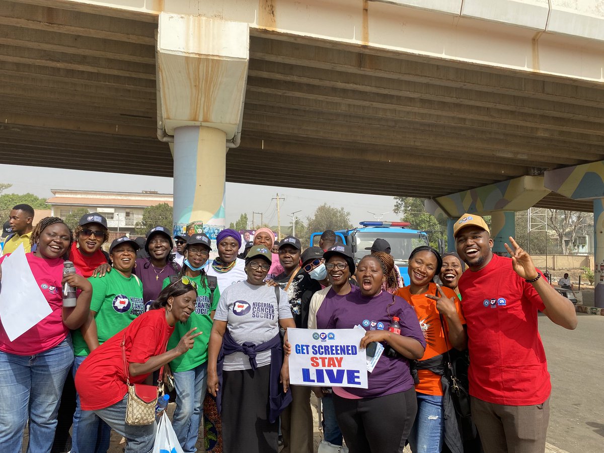 pink_ribbon_fdn's tweet photo. Today, The Pink Ribbon Cancer Foundation was represented by our brave warriors and wonderful Volunteers at the North Central Mega Rally organized by the Federal Ministry of Health in collaboration with the Nigerian Cancer Society, Plateau State Branch.

#PinkRibbonFoundation https://t.co/1R7qeQIt0I