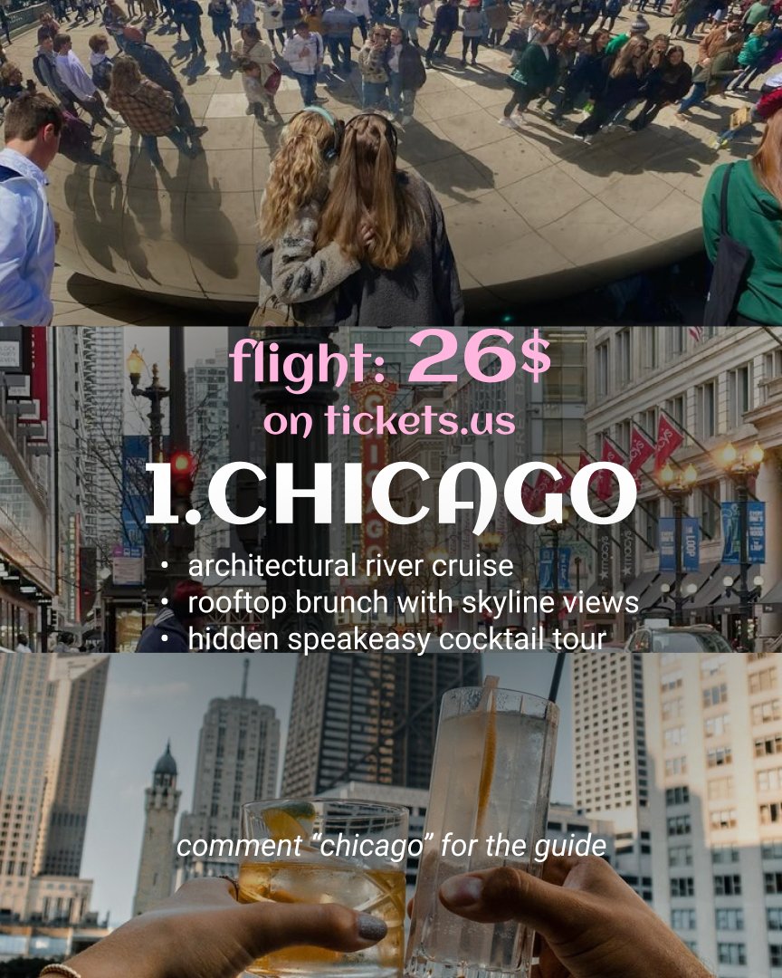 Your next adventure can’t wait! 🌍
Fly from New York — with flights starting at just $53! 
Discover new streets, unforgettable moments, and memories that last a lifetime.
📲 Book now on tickets.us and start your journey!
#cheapflights #tickets_us #flightsFromNewYork
