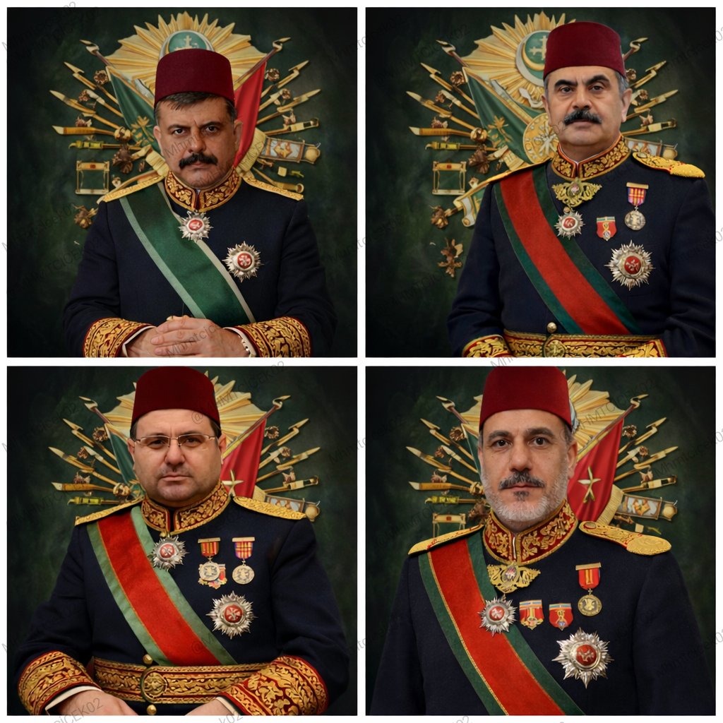 ÜMMETİN HALİFESİ 
Recep Tayyip Erdoğan'ın Paşaları ; 

Dâhiliye Nâzırı : Mustafa Çiftçi 
Hariciye Nâzırı : Hakan Fidan 
Adliye Nâzırı : Akın Gürlek 
Maarif Nâzırı : Yusuf Tekin