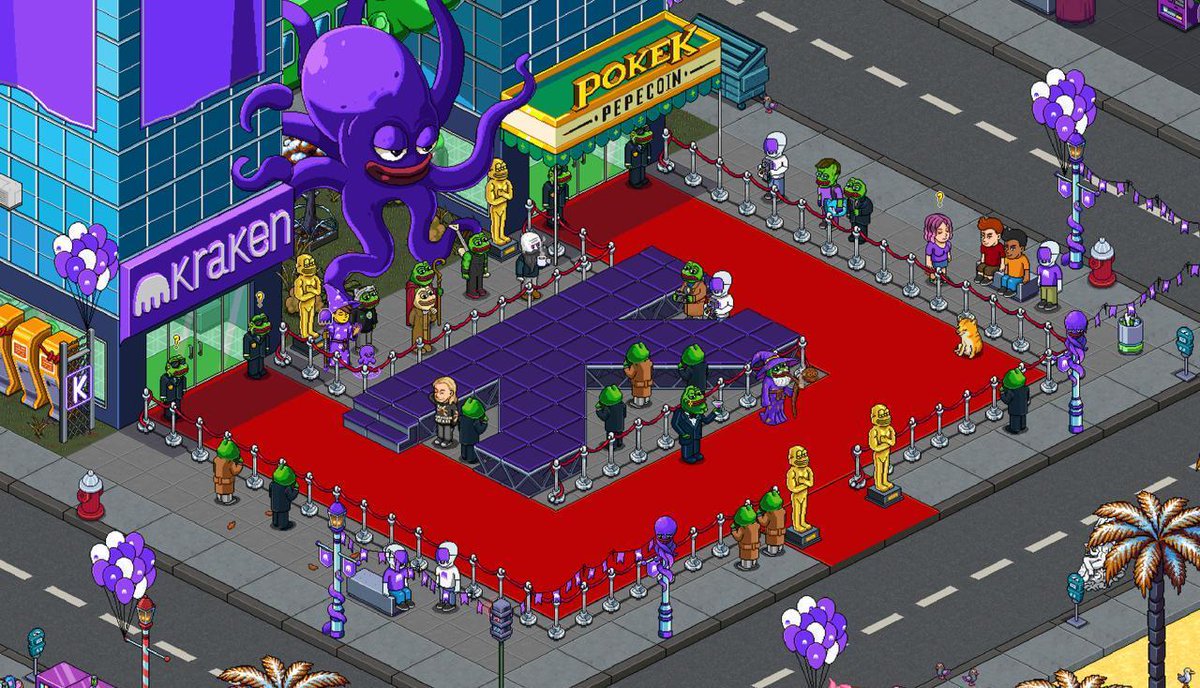 Something big is coming to Kekspace.

Meet us downtown tomorrow on the 18th for a special event with <a href="/pepecoins/">Pepecoin</a>. 

See you there 👇 
kek.space