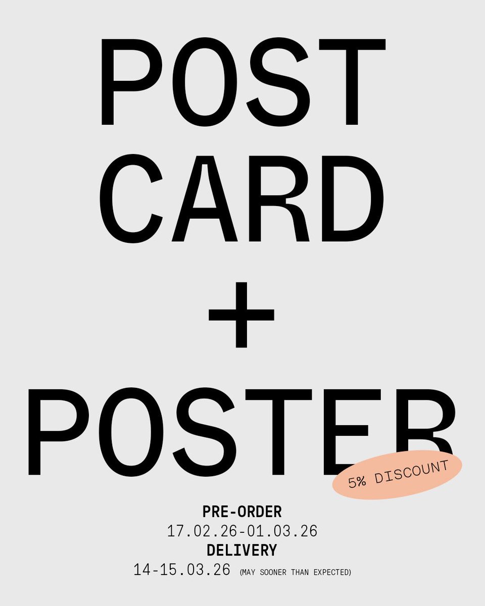 ตอนนี้เราเปิดขายโปสการ์ดกับโปสเตอร์ภาพถ่ายฟิล์มซุปอีกครั้งแล้วค่า พิมพ์ตามยอดสั่งเลย ใครสนใจสั่งซื้อ dm ig <a href="/jaykchr/">Jaykchr</a> ได้เลยค่ะ เปิดพรีจนถึง 1 มีนาคม📷 มีทั้งภาพเซ็ตที่จัดแสดงในนิทรรศการ emerge และภาพใหม่ที่ไม่เคยพิมพ์👍