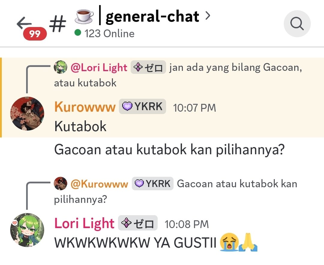 Kelakuan Lightseeker di DC Chibischool. Ya Allah ini klo pas puasa apa ga batal semua pahala nya 😩