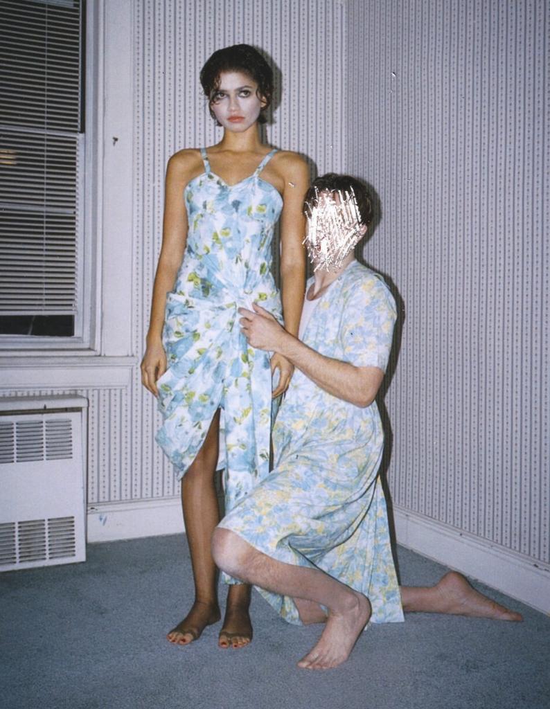 Zendaya and Robert Pattinson photographed by Nadia Lee Cohen for Interview Magazine.