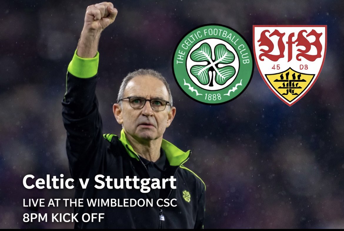 Join us this Thursday at the WCSC. 
£3 charity donation to <a href="/KanoFoundation/">The Kano Foundation</a> for non members. ☘️☘️☘️ <a href="/celticbars/">Celticbars</a>