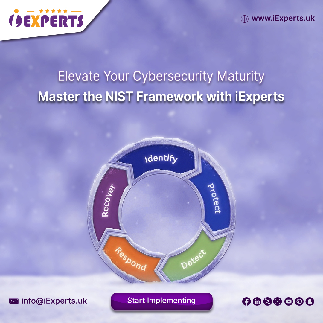 At iExperts Cybersecurity Consult, we help you assess gaps, align security with business goals, and build a measurable, sustainable cyber program.

🔎 Start strengthening your cyber maturity today
📩 iexperts.uk/Complience/CD9…
#CyberSecurity #NIST #Governance #RiskManagement