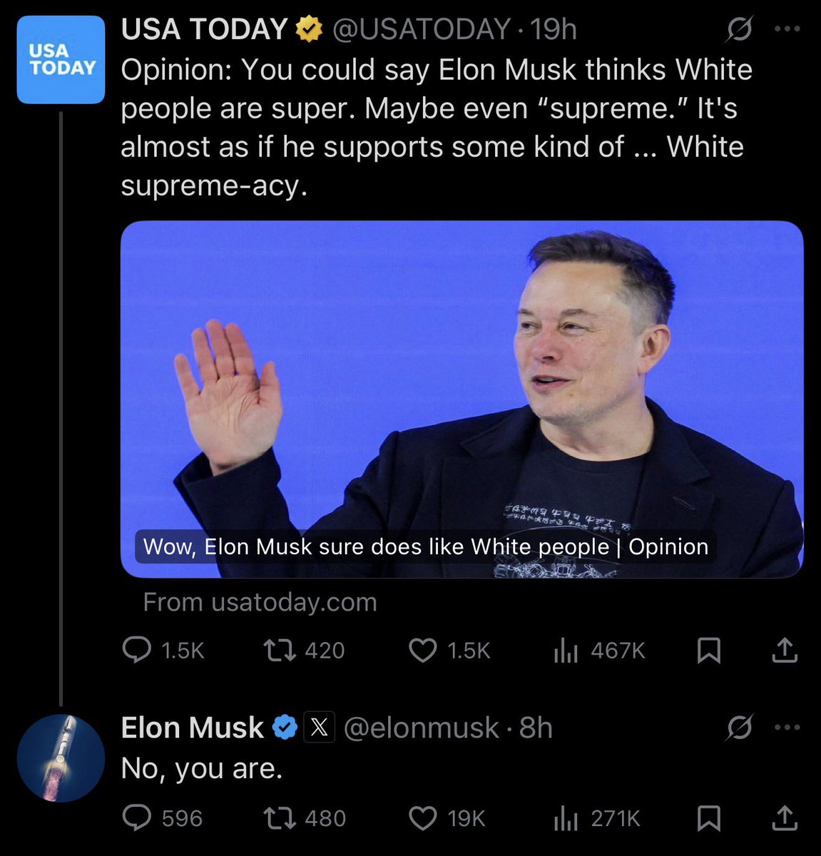 Deleted his first reply when it was pointed out he doesn’t know what a social construct is and updated it with this zinger