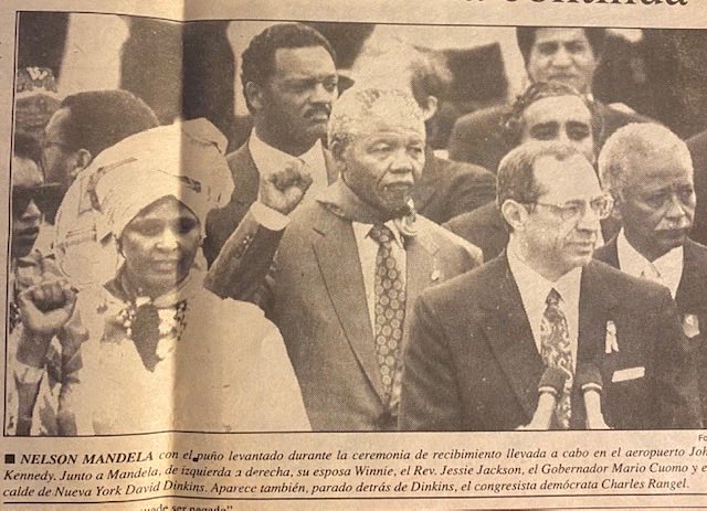 patrickgaspard's tweet photo. I’ll never forget the sensation of being on the tarmac in 1990 as we waited for Mandela to step off the plane and Rev Jackson knew that all his work to free him would have lasting meaning. Transformational. Can’t believe they’ve all transitioned. Rest forever in well earned peace https://t.co/4ZsO6JYcBF