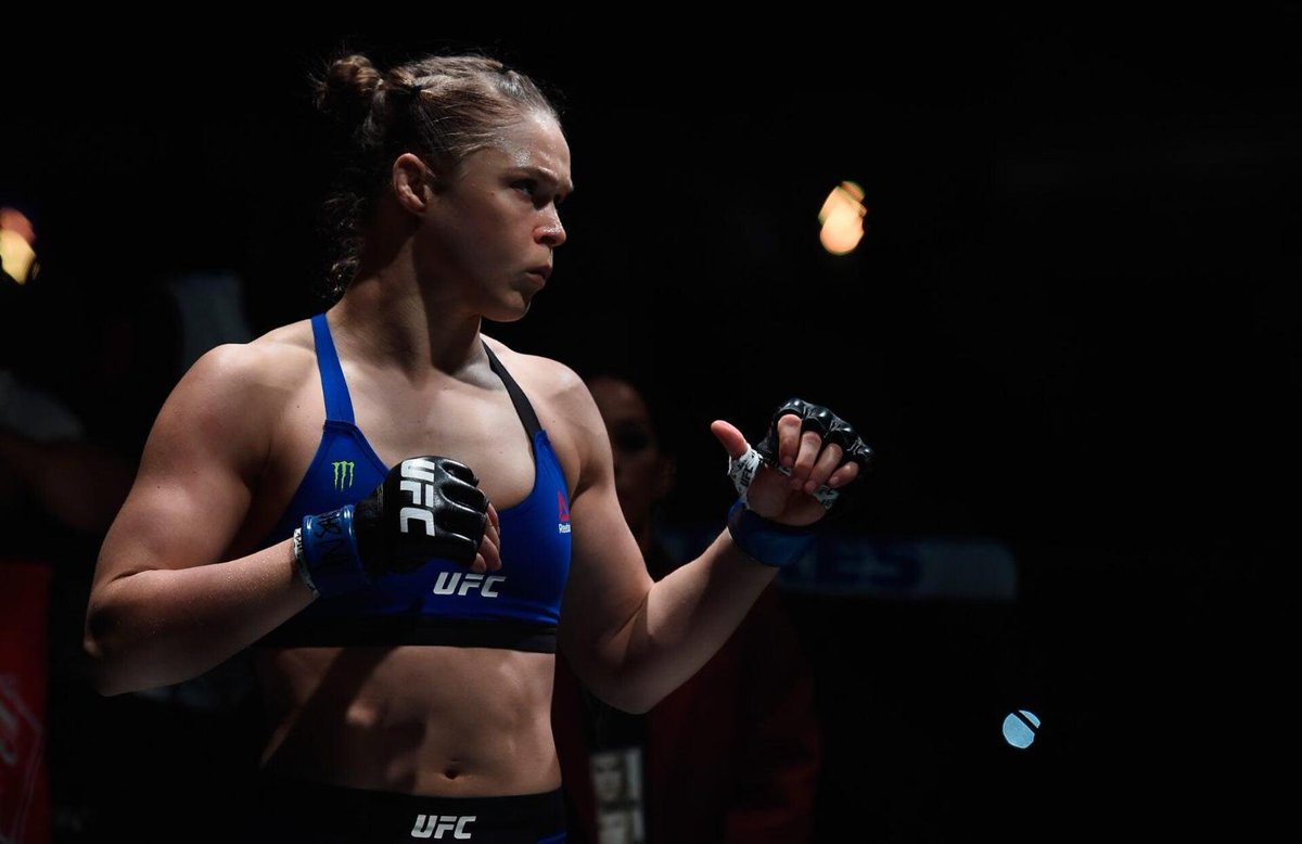 BloodyElbow's tweet photo. Ronda Rousey teases 'more to come' after her MMA return is announced https://t.co/Ko990qQQJJ https://t.co/ybT3x76MXO
