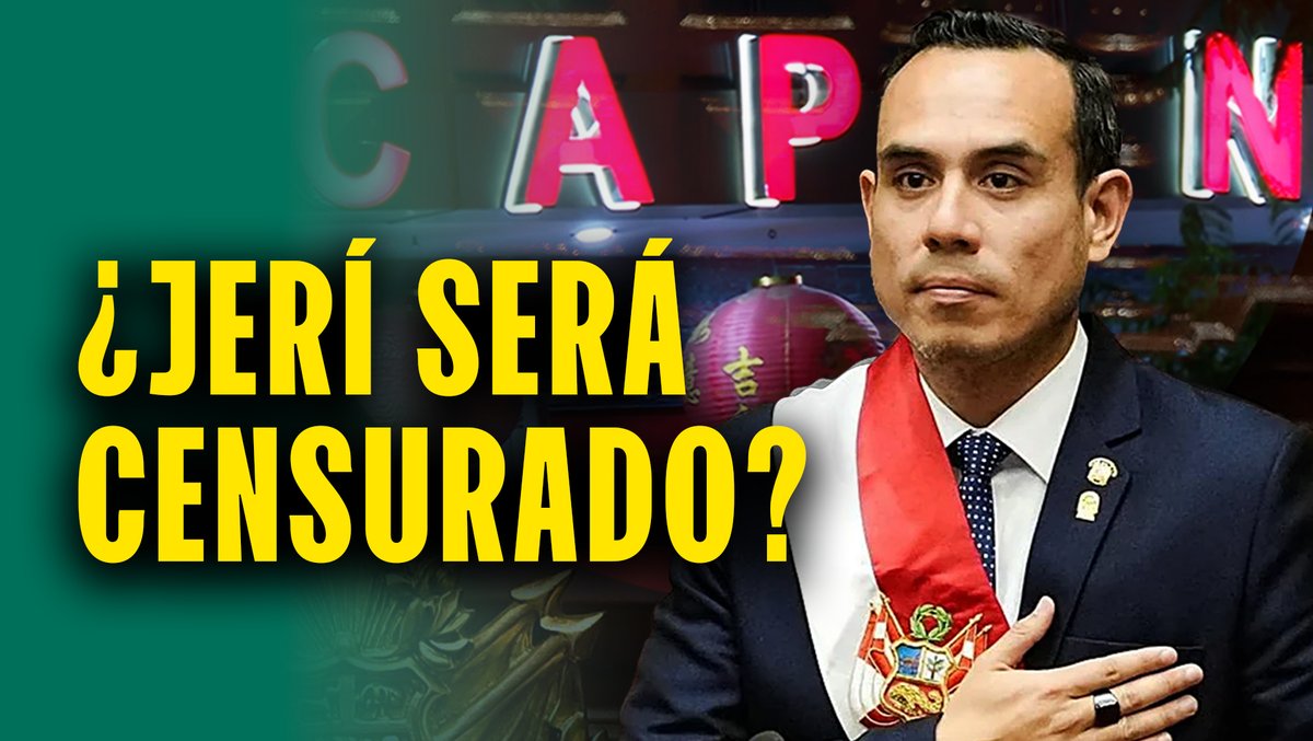 Latina_Noticias's tweet photo. 🚨 Congreso del Perú debate mociones de censura contra José Jerí.

#ENVIVO ➡️ https://t.co/ZScnLdax1q

📲💻 Suscríbete a nuestro canal de YouTube. #LatinaNoticias https://t.co/ib7AJETrj8