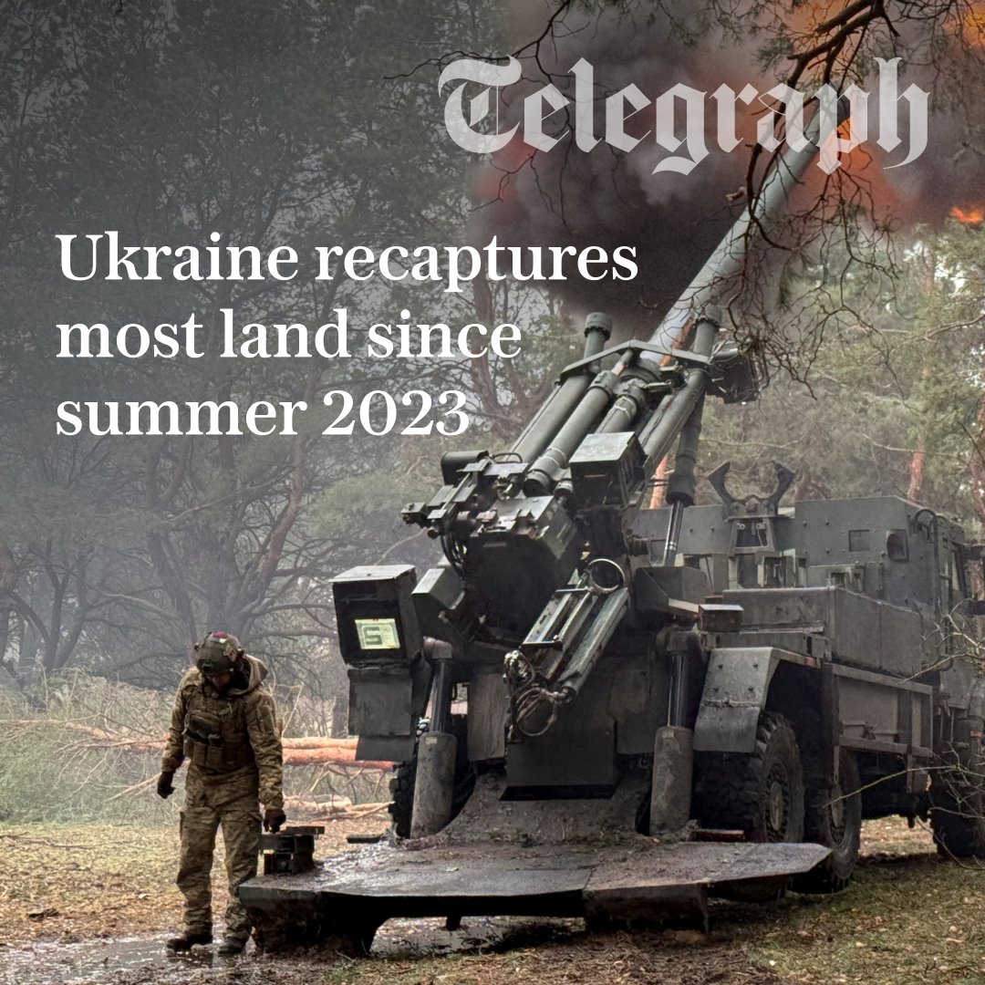 🔴 Ukraine gains 78 square miles of terrority in just five days as Russian battlefield communications in disarray

Find out more ⬇️
telegraph.co.uk/world-news/202…