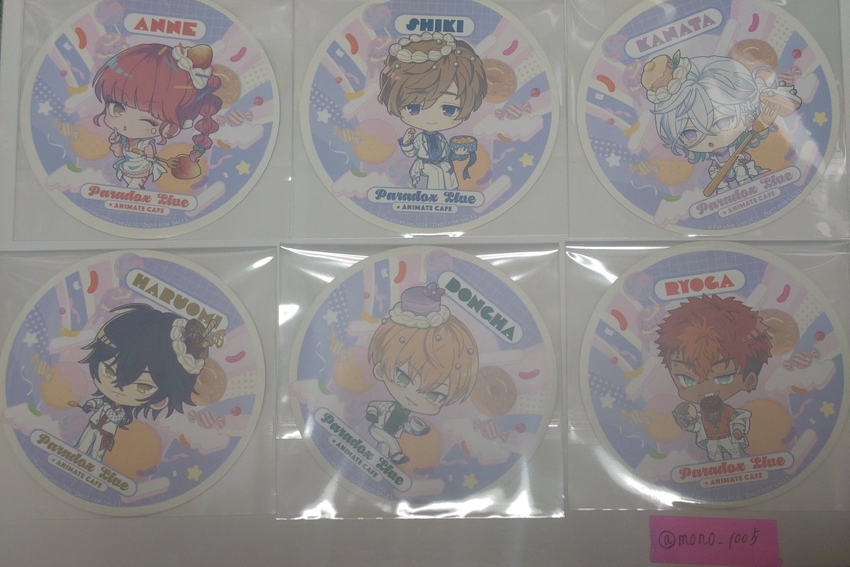 交換】Paradox Live パラドックスライブ パラライ アニメイトカフェ