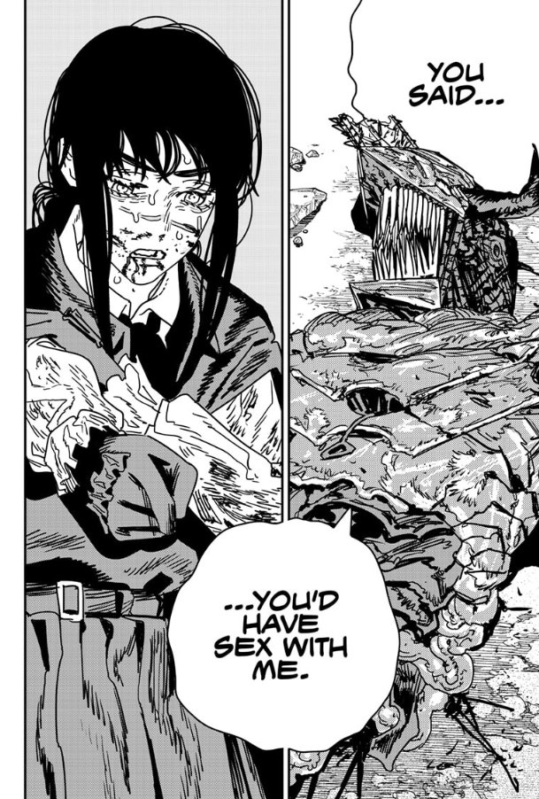 Oh boy, I've already got the idea for next week's drawing ready. >:3

#chainsawman