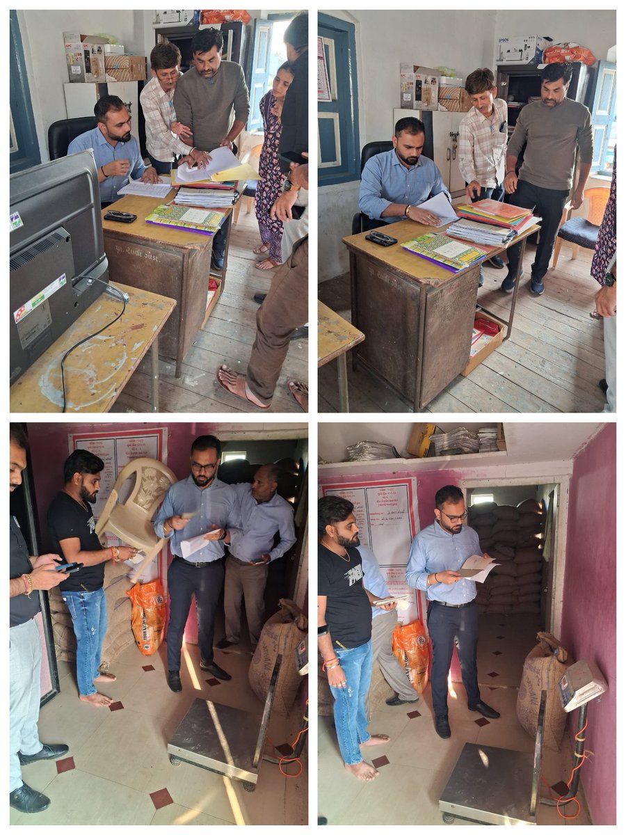 આજ રોજ સોજીત્રા તાલુકાના ગાડા ગામ ખાતે તલાટી દફતર તપાસણી કરી "એપેન્ડીક્ષ એ" ભરવામાં આવ્યું તથા ગામ ખાતે આવેલ સરકારી વ્યાજબી ભાવની દુકાનની તપાસણી કરવામાં આવી