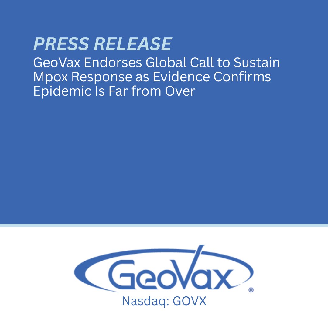 GeoVax, Inc. tweet media
