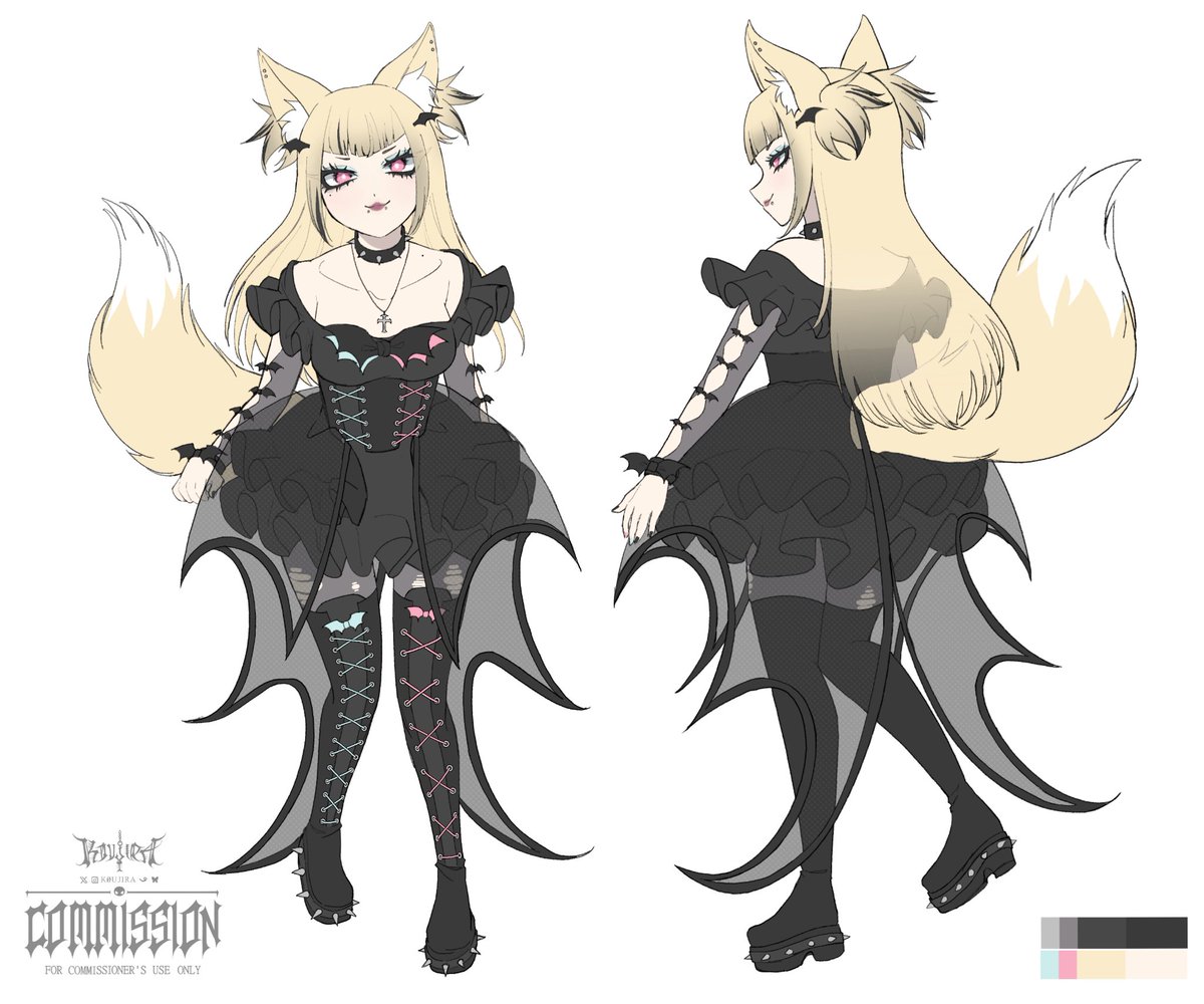 hi, im kits vesper! i'm a goth fox-girl shinigami vtuber. come join me as i guide your soul to the afterlife 🖤

⊱ 🎨 #kitsumesart • 🔞 #kitsussy
⊱ 🎥 #clipsumes • 😹 #kitsumemes
⊱ oshi mark: 🦊🦇
⊱ twitch: twitch.tv/kitsumes
⊱ all links: kitsumes.carrd.co