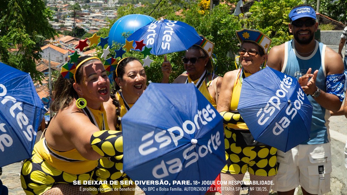 EsportesDaSorte's tweet photo. OLHA OS EDSONLOVERS DE OLINDA.. É TERÇA DE CARNAVAL E TEM MUITA COISA BOA POR AQUI AINDA. 🥳🎉

#DuvidoVocêNãoSeDivertir #JogueComResponsabilidade 18+ #CarnavalDaSorte
#Carnaval2026 https://t.co/XTpZn6vu5Q