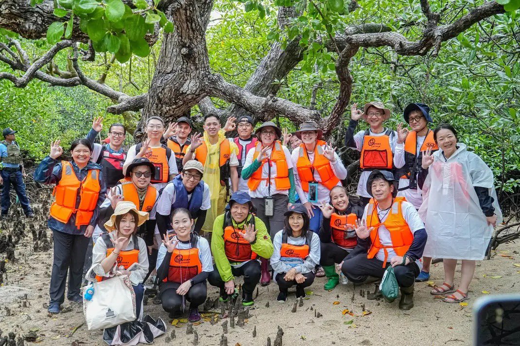 TokioMAmerica's tweet photo. Danny L., our Commercial Underwriting Technical Assistant, traveled to the Philippines for the 22nd annual Tokio Marine Mangrove Planting to support the sustainability of mangrove forests. TMA is proud to help protect biodiversity  &amp; reduce our carbon footprint. #ICM2026 https://t.co/ZpOqQgUdGX