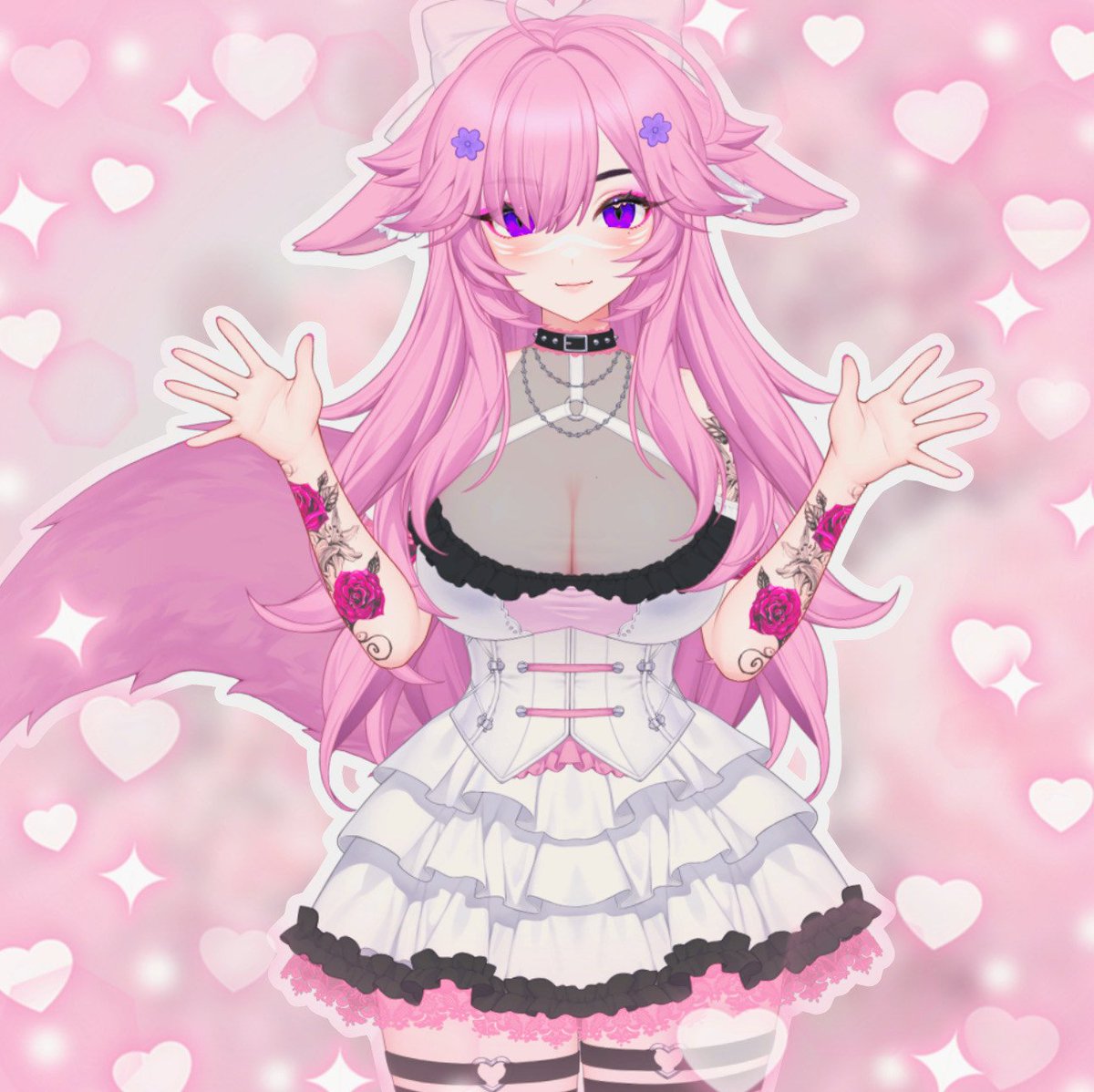 AloeVeratra's tweet photo. I changed up my outfit a little, but still working on it more! Do you like it? I absolutely adore the model from Akizone!

Any other Akizone sisters here? 🌸💕 
Tell me so I can follow you! ✨ https://t.co/KNCUpsQK50