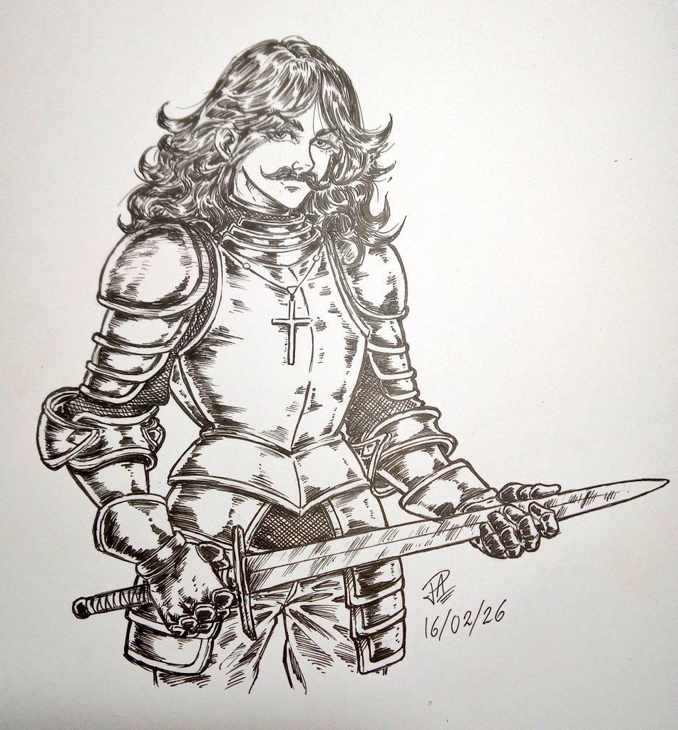 drelmond's tweet photo. This is Melrick Vancaster, he was testing some new 180g sheets and they give good results. https://t.co/bjGPEEG9dD