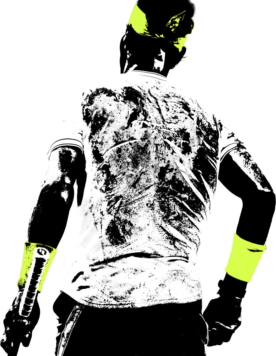 rolandgarros's tweet photo. Had to be him...🧡 Don't tap! https://t.co/ofojCLItXF