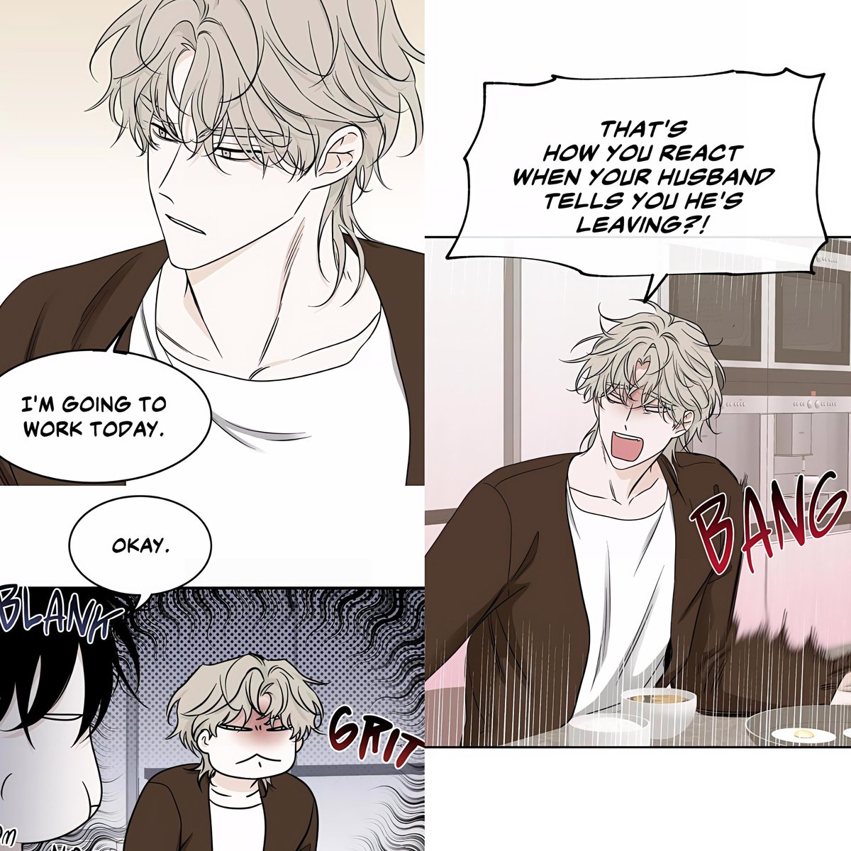 im crying he's so dramatic