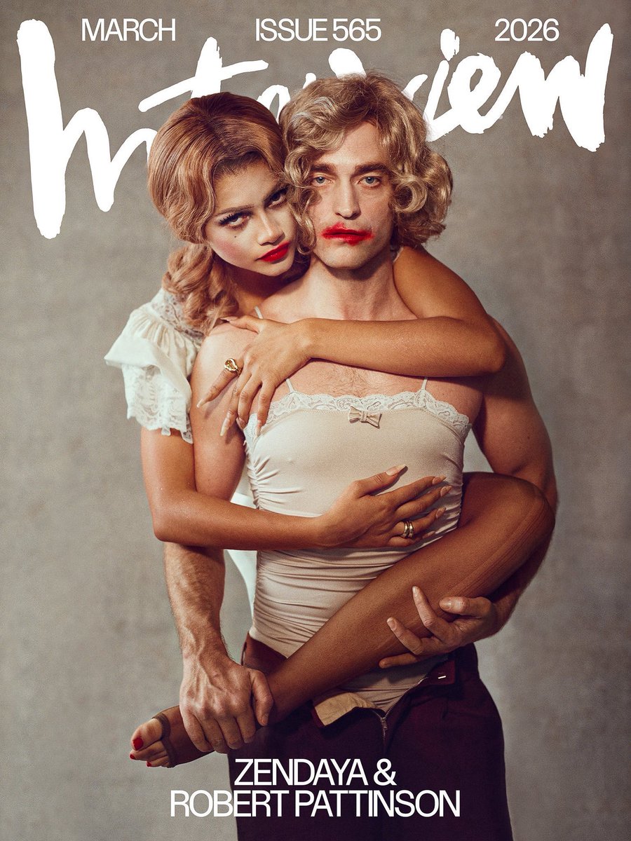 Angelicmusee's tweet photo. Zendaya &amp; Robert Pattinson photographed by Nadia Lee Cohen for Interview Magazine. https://t.co/buT6ozIVG7