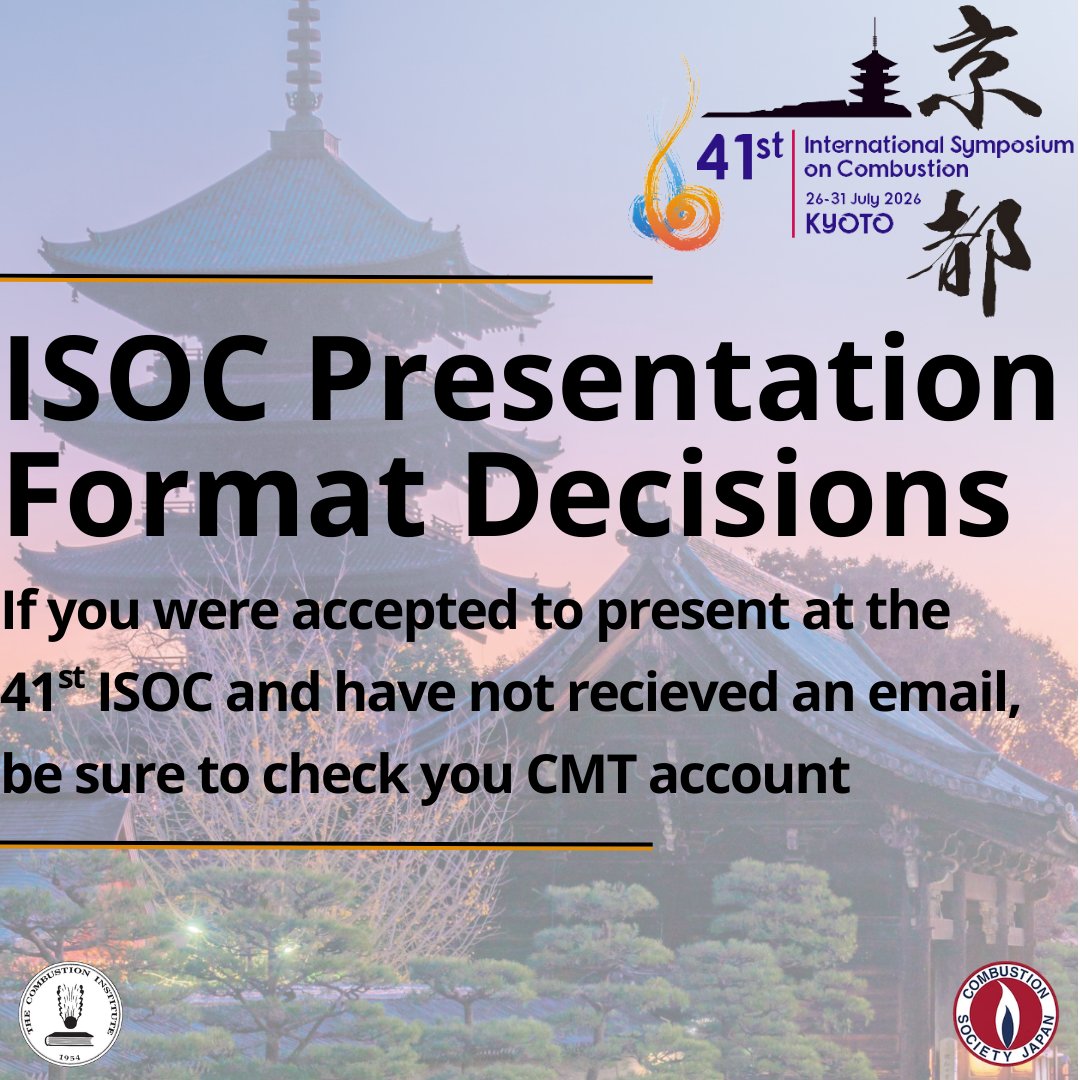 The Combustion Institute tweet media