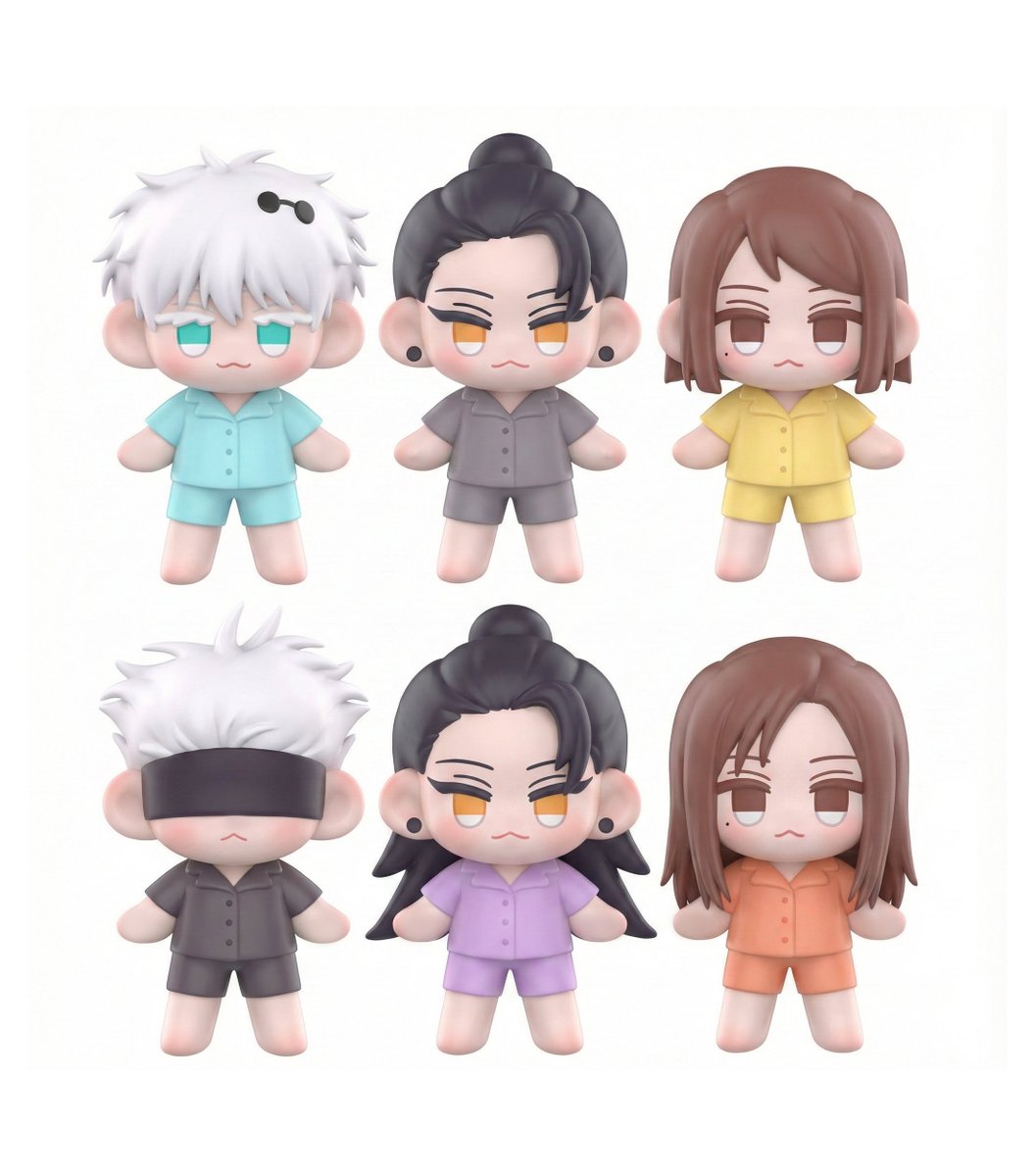 약간 O마트 스타일로 잠옷 시리즈 피규어 가지고파서

#JujutsuKaisen #jjk #呪術廻戦