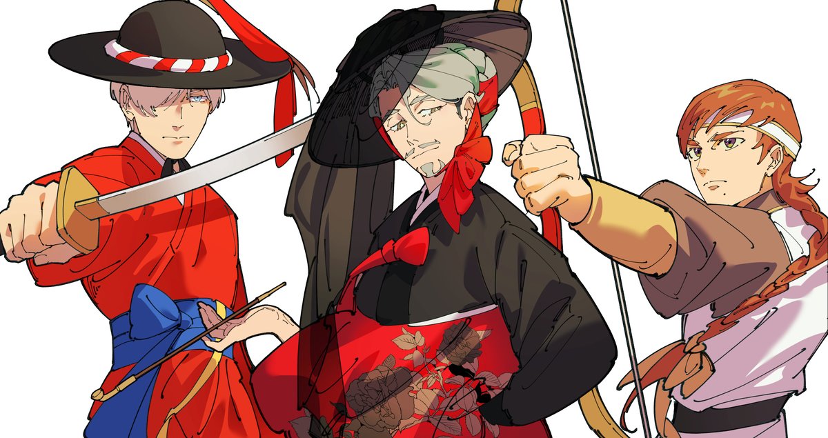 武官/妖婦/護衛武士