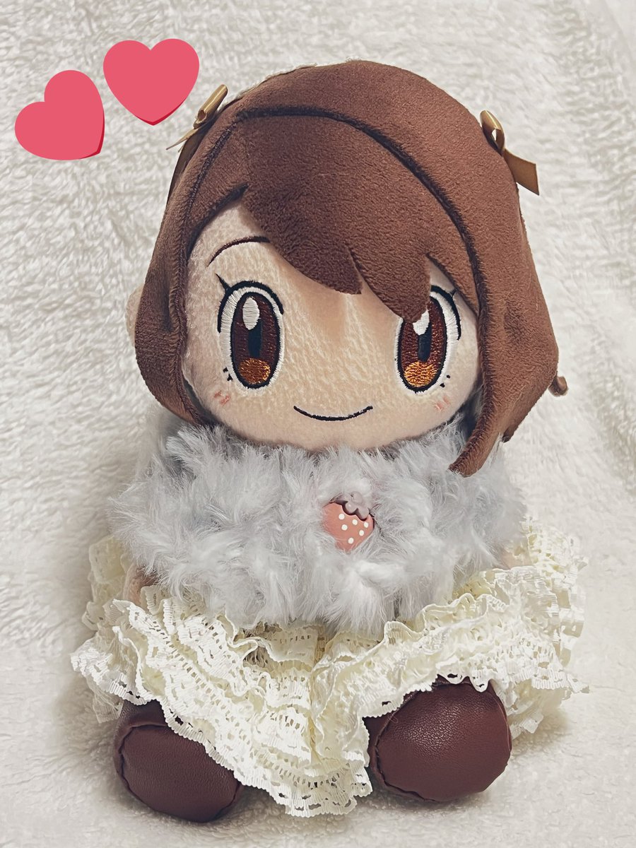 ケープみたいなものを作ってみた。
お…おじょうさんんんん〜〜‼️💕