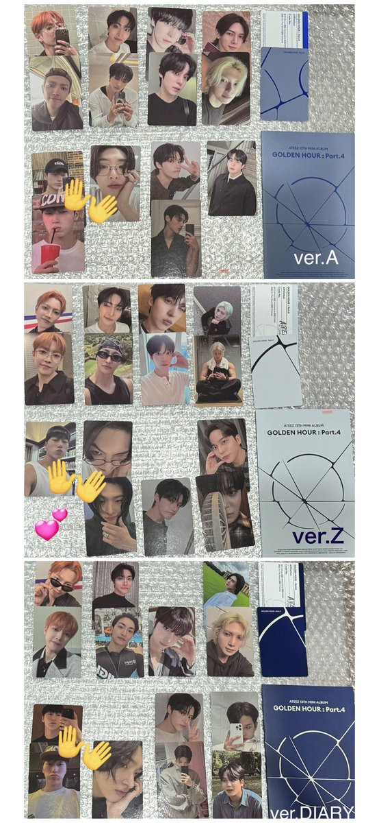 ATEEZ #交換 #トレカ お求めのものありましたら是非☺️ 譲 写真(サン