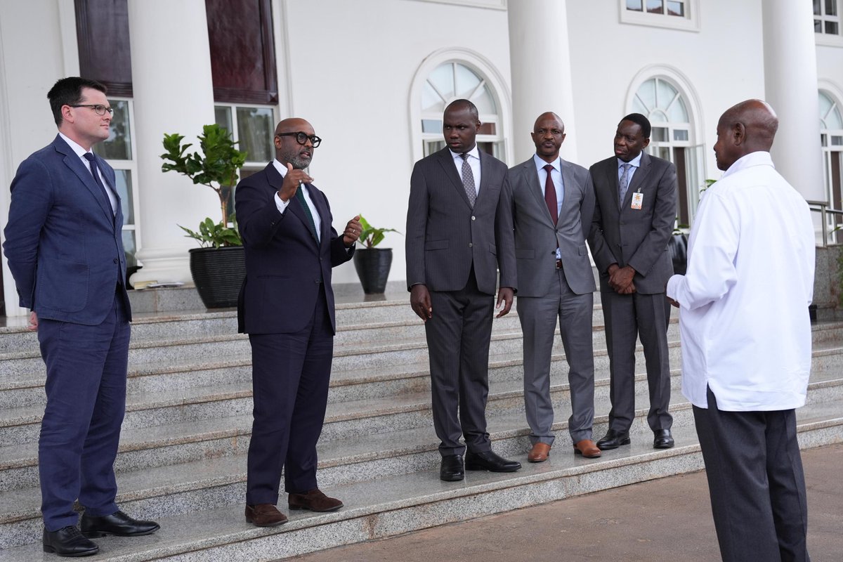 KagutaMuseveni's tweet image. I met Abebe Selassie of the International Monetary Fund and informed him that the correct line for Uganda is value addition, peace and security, and open markets. However, we must deal with the high costs of transport, electricity and money, and discourage the externalization of