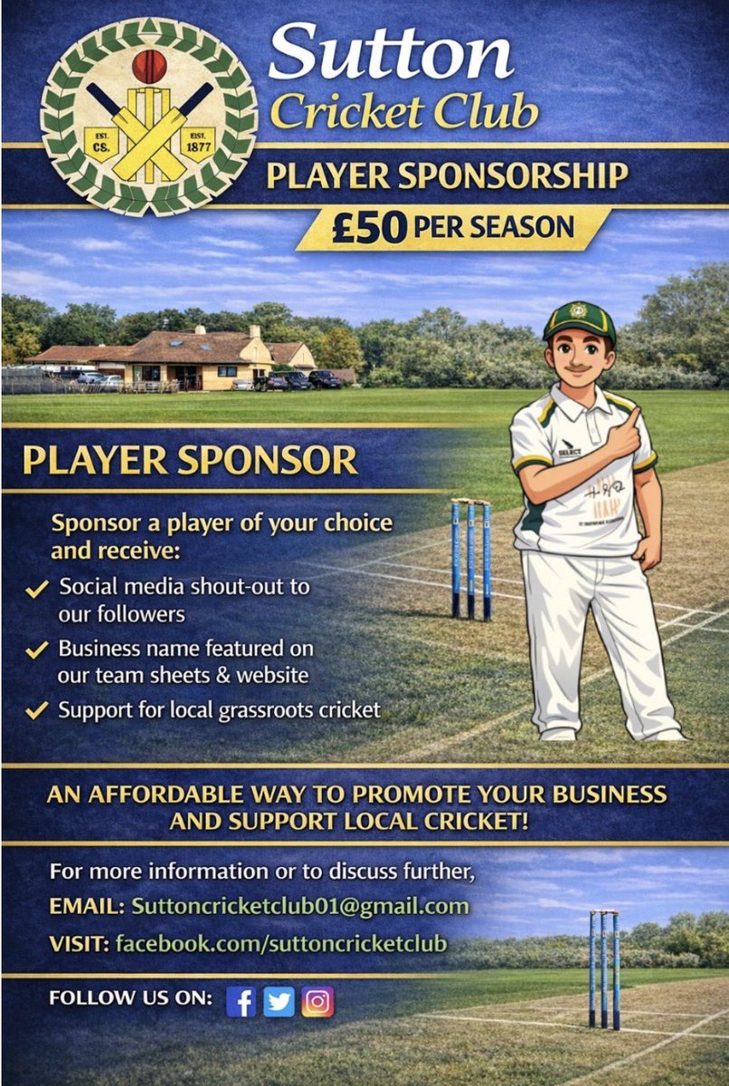 Sutton CC tweet media