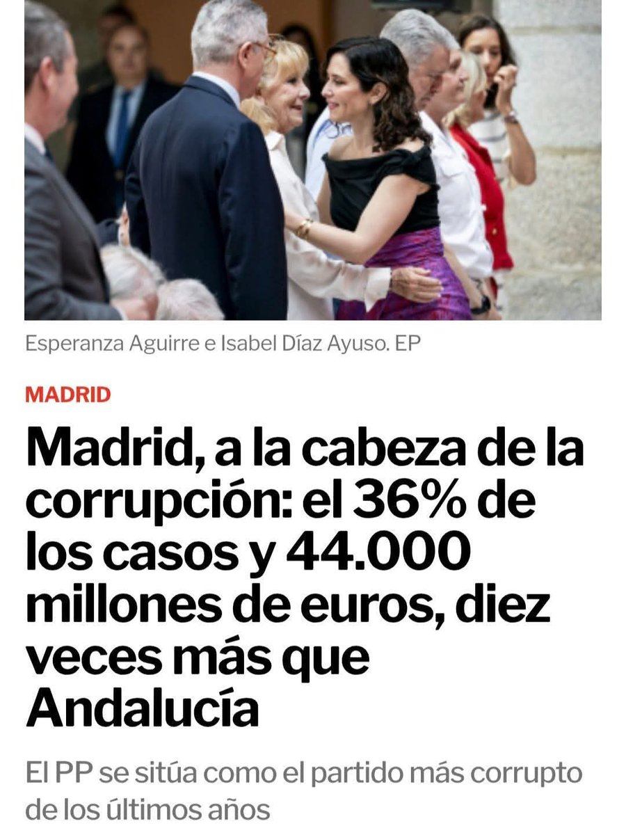 El buen Gobierno de la Flipá... Están robando a camionadas, y todos mirando pa otro lado,con ese dinero que roban esta gentuza,habria para hospitales,colegios.. Miserables sinvergüenzas que encabezan este record de la vergüenza..