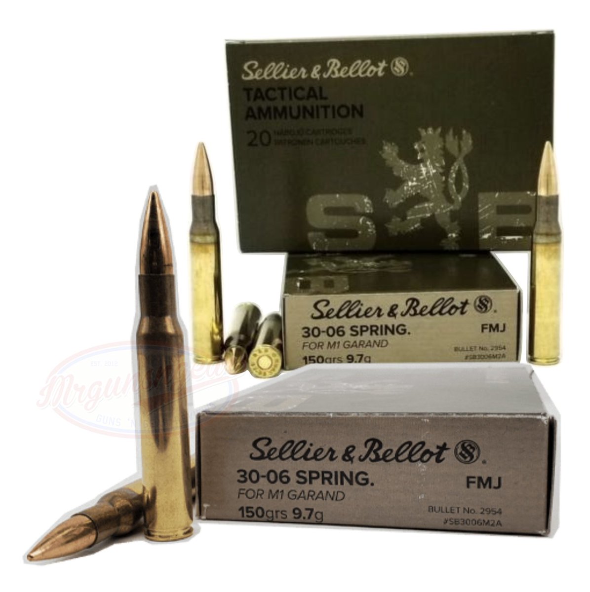 Mrgunsngear's tweet image. Sellier &amp;amp; Bellot M1 Garand spec brass case 30-06 for $0.93/rd with $5 flat rate shipping on orders over $99 with code FR260216 currently here: mrgunsngear.org/3ZCWqjJ

#M1garand #GarandThumb #M1 #WWII #classic