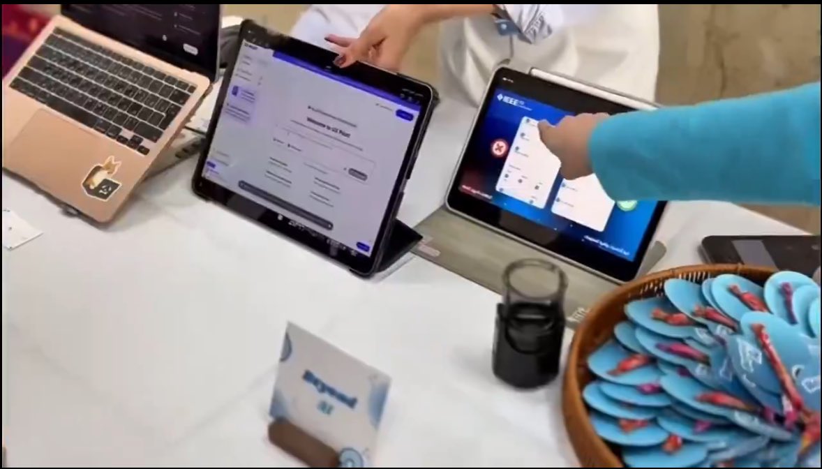 L_Eng6's tweet photo. IEEE vibe day

يوم كله طاقة وابداع و معلومات مفيدة 🤩

سعيدة جدا اني كنت من ضمن المقدمين و ان شاءالله الجاي افضل وأفضل ✨✨ https://t.co/gmtPODjzIs