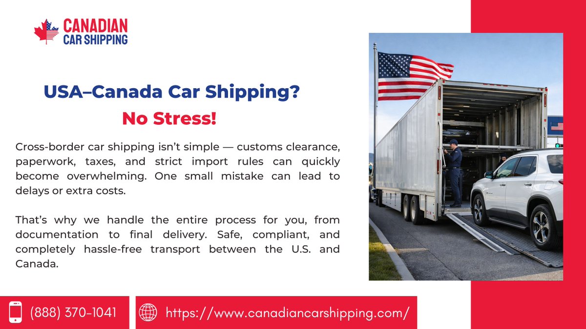 Canadian Car Shipping tweet media
