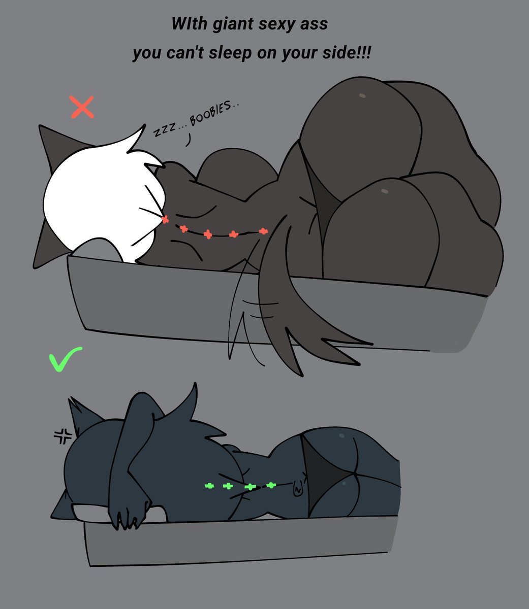 Behold the superior witch sleep form