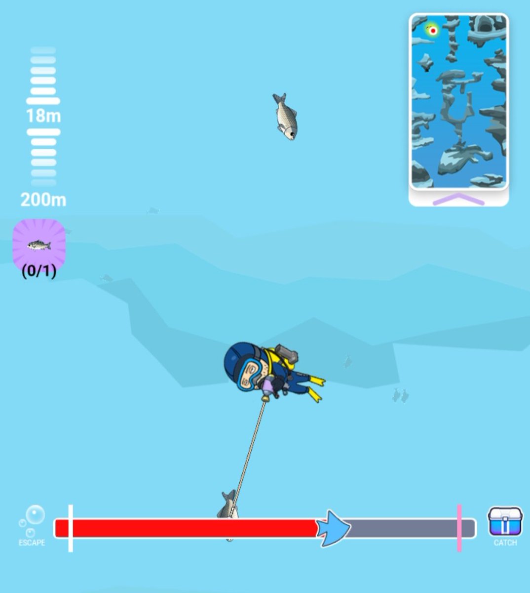 When diving stops being a hobby and starts feeling like a side quest 🎮🌊

Depth: 18m 
Mission: 1 fish 
Status: Grinding XP 

Catch fish. Upload data. Level up.

Welcome to the ocean where your dive isn’t just a memory — it’s a playable asset. 🐟📊 

Ready to press “CATCH”? 👀