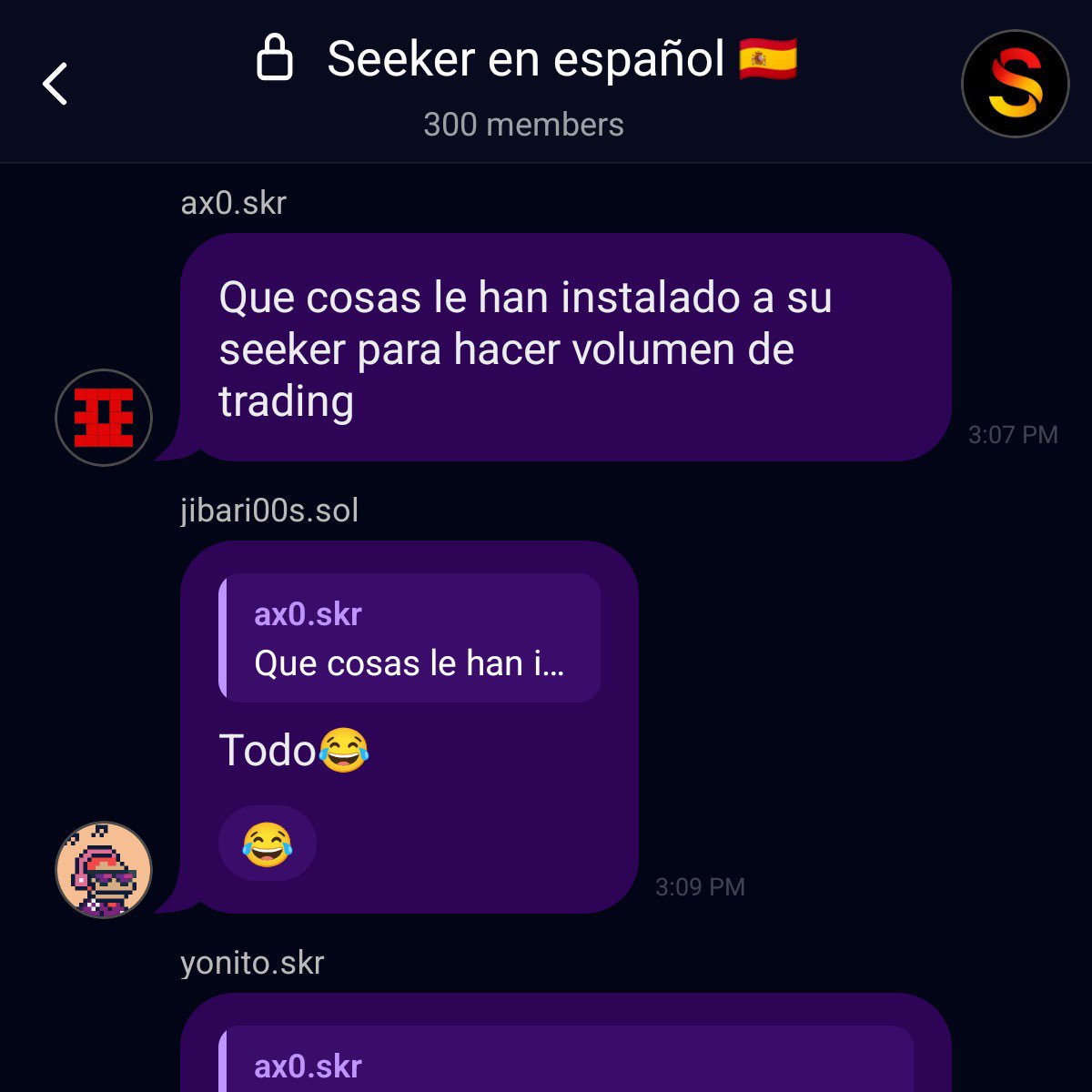 🎉 ¡Hito alcanzado!

Acabamos de superar los 300 miembros verificados de Seeker en <a href="/cherrydotfun/">cherry.fun</a> 🍒

La comunidad hispanohablante de Seeker sigue creciendo fuerte.

🔗 Únete y construyamos juntos en Solana.