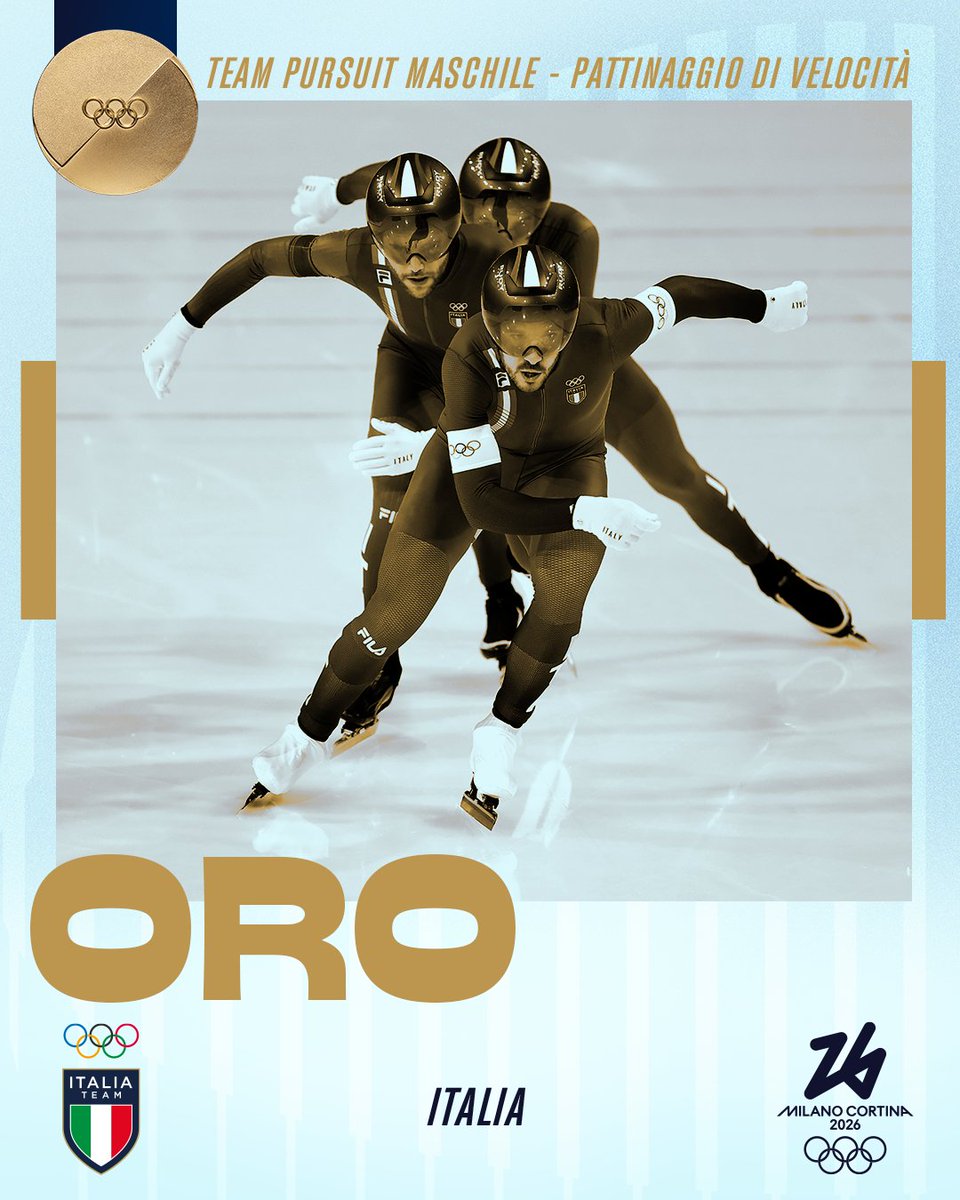 (TRIO)NFOOOOOOOOOOOOOOOO ✨🥇

#ItaliaTeam <a href="/fisg_it/">FISG</a> <a href="/milanocortina26/">Milano Cortina 2026</a> @olympics #MilanoCortina2026