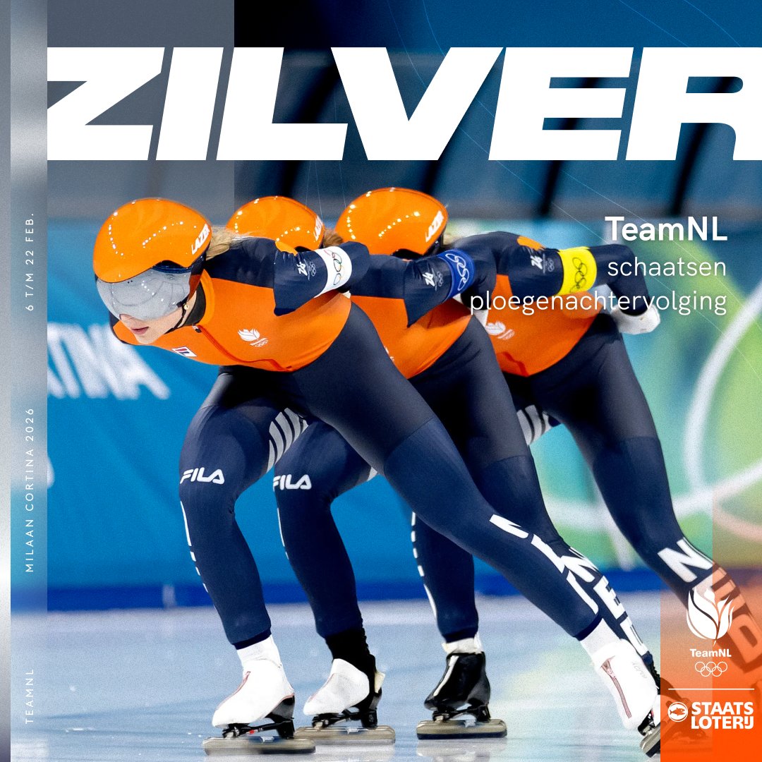 Het goud zat er niet in ☹️

Canada was gewoon beter in de finale. 

#TeamNL | #MilanoCortina2026