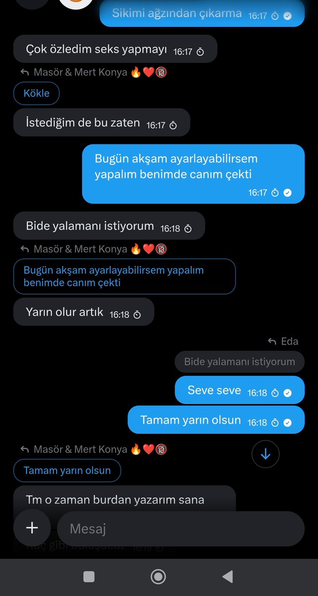 Kocasından ayrılmış olan azgın tek bayanım beni arzulamis o zaman gerekeni yaparız yarın akşam ateşli dakikalar var güven ve memnuniyetin karşılığı hiçbir zaman boş kalmaz #konya #konyaevlicift #konyabayan #konyamasaj #tekbayan