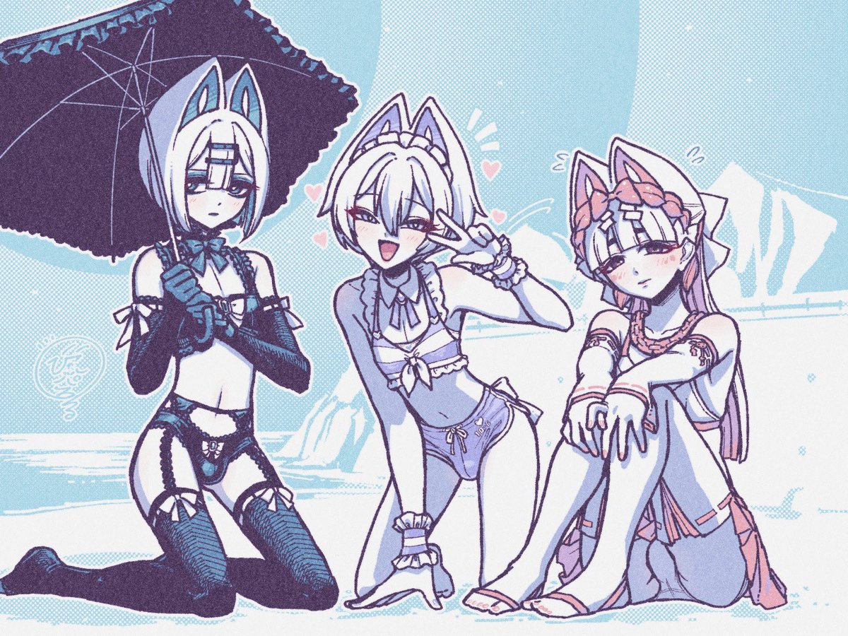 #自分で生み出した一次創作オリジナルキャラを流そう
ビャッコパシティに住む「パシアン人」という白い人間を中心に色々描いています。
男の娘とムチムチな女が多めです。 