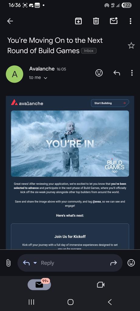 I'm innnnnnnn.

Lfg!! Ilysm <a href="/avax/">Avalanche🔺</a>